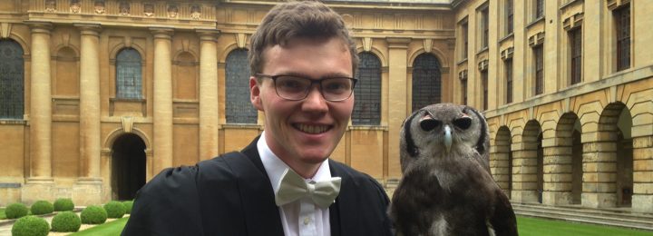 Liberty Our Milky Verreaux Eagle Owl On Our Visit To Oxford University